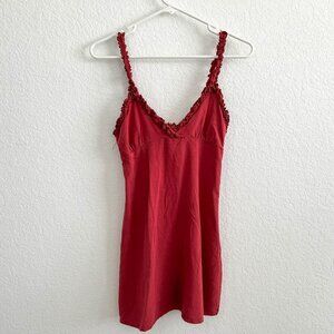 Forever 21 Women's Small Burgundy Dress
